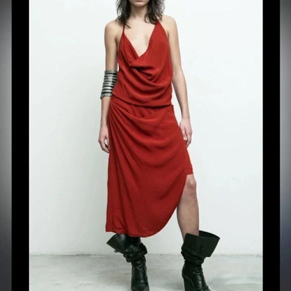 Nicholas K x Free People NWT Juno Dress in Crimson XS ($450)